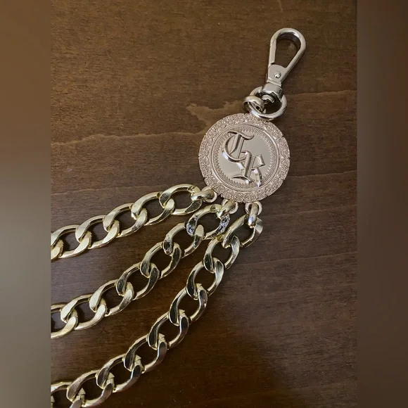 True Religion 3 Tier Gold Chain Belt - Picture 6 of 11